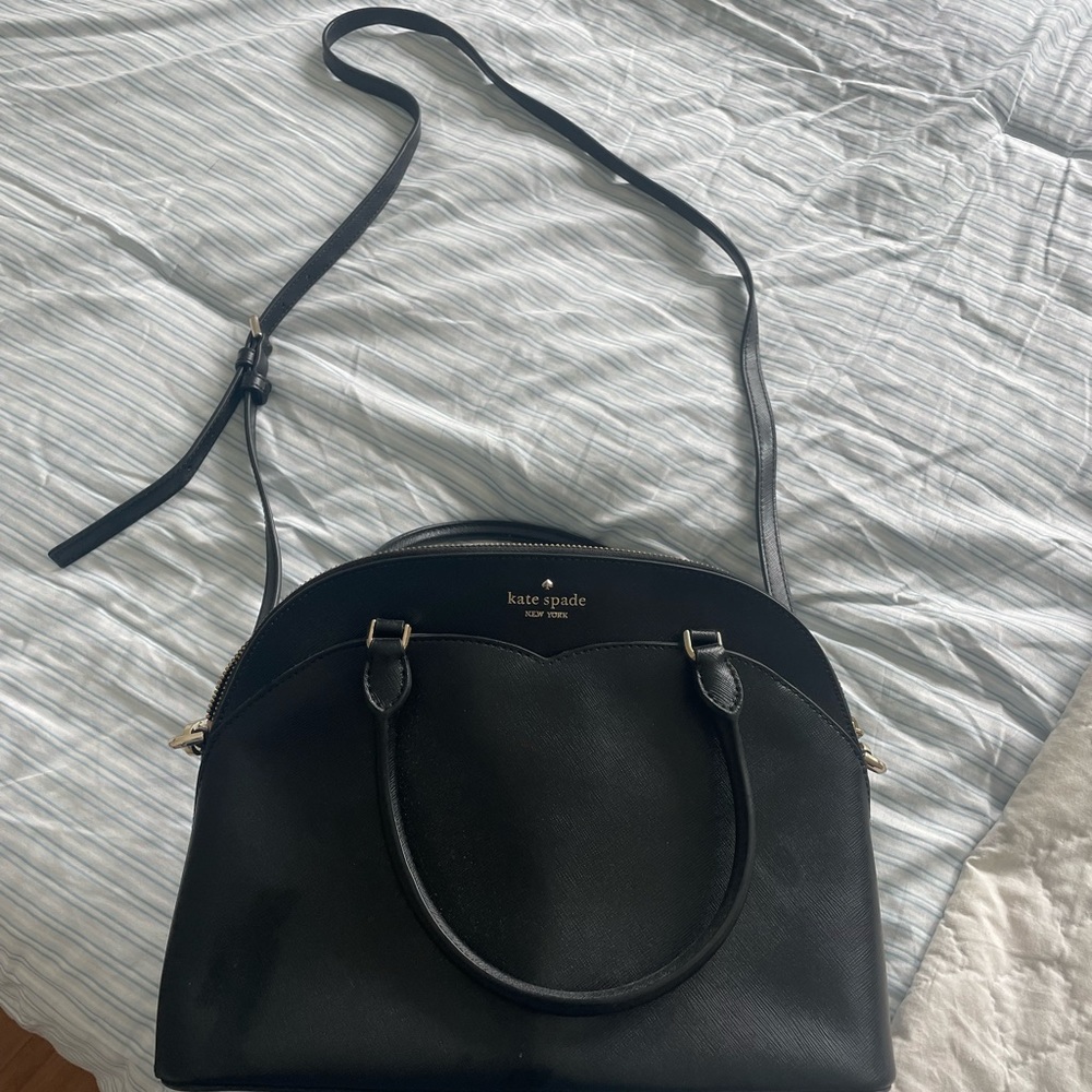 black kate spade purse